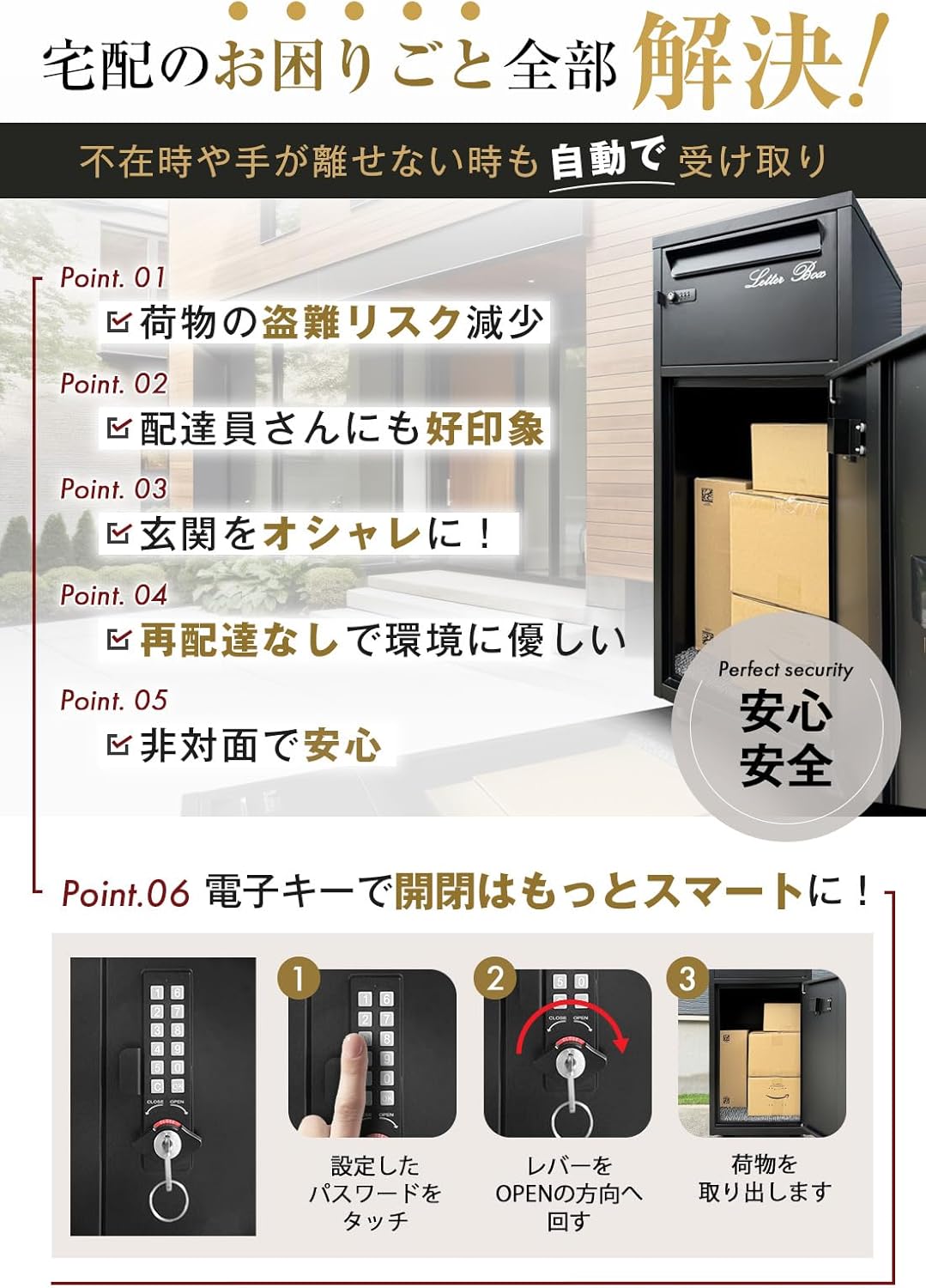 宅配のお困りごと全部解決！